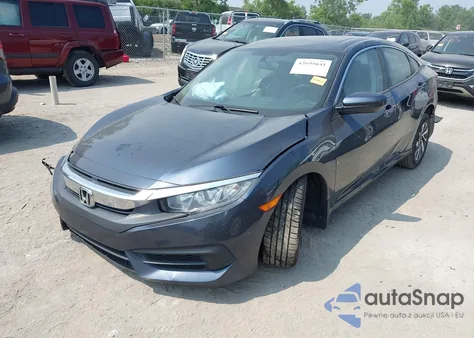 2016 Honda Civic Ex из США, поврежденный, VIN 19XFC2F77GE088452